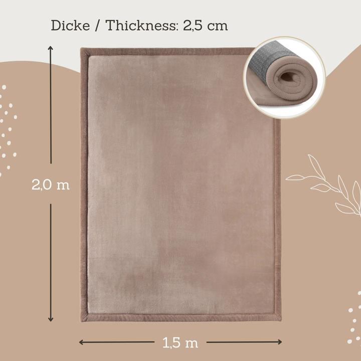 Immagine prodotto Hakuna Matte Tappetino in velluto XXL nuvola (200 x 150 cm)