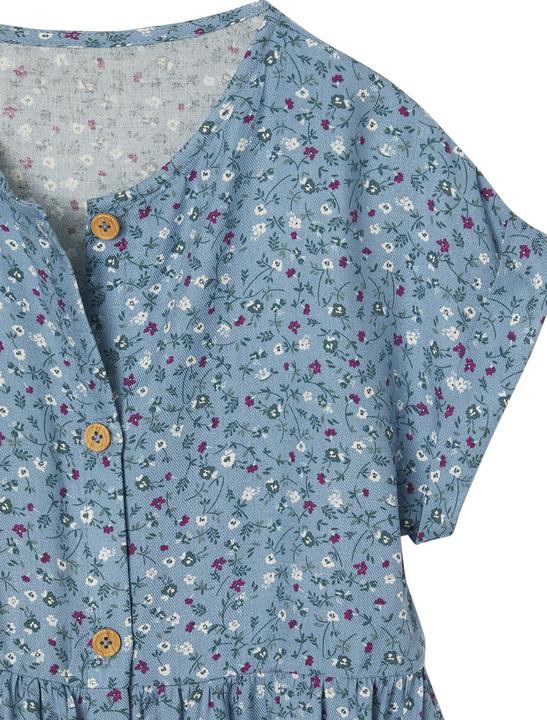 Produktbild Vertbaudet Mädchen Blumenkleid mit Knöpfen (104)
