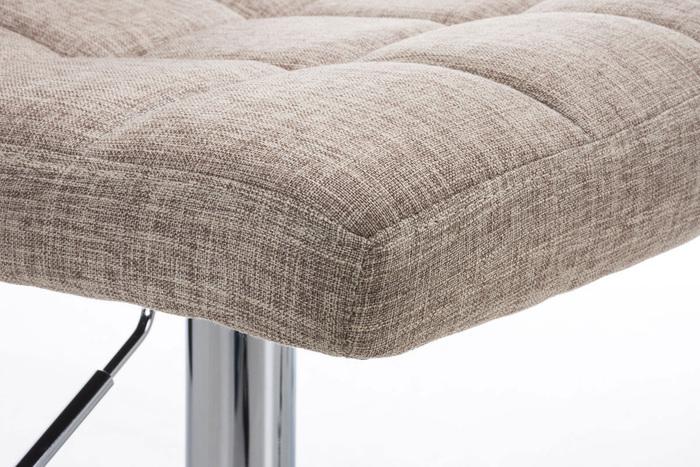 Produktbild Swisshandel24 Barhocker Peru STOFF, creme