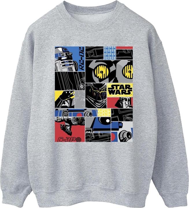 Star Wars Droid Montage Sweatshirt (XL)