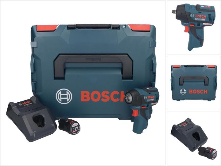 Actual product image Bosch Professional Bosch GDS 12V-115 Professional cordless impact wrench 12 V 115 Nm 3/8" Brushless + 1x rechargeable