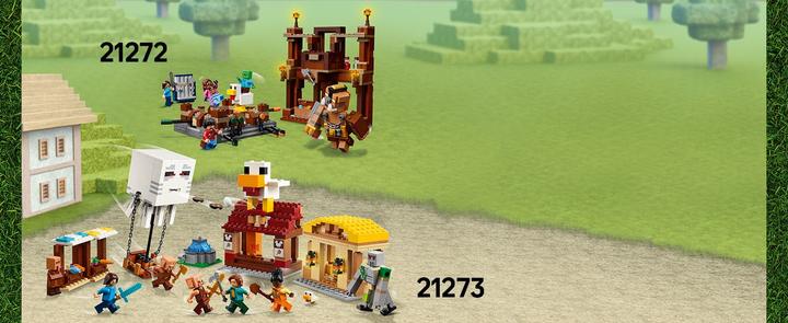 Immagine prodotto LEGO L'attacco del pallone Ghast (21273, LEGO Minecraft)