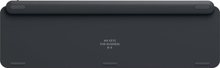 Produktbild Logitech MX Keys for Business Tastatur RF Wireless + Bluetooth UK International Graphit (Eng. Int., Kabellos)