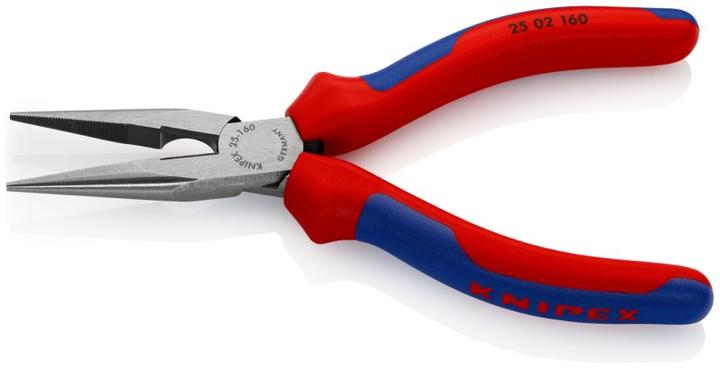 Image du produit Knipex Pince demi-ronde avec tranchant (pince radio) 25 02 160 SB (215 mm)