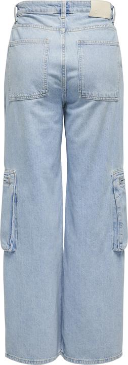 Produktbild Only ONLHOPE EX HW WIDE CARGO DNM CRO Loose Fit Jeans (W31/L32)