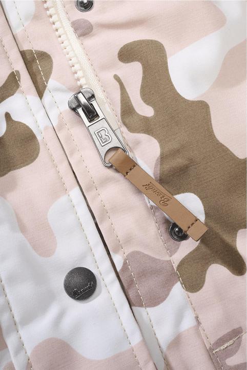 Actual product image Brandit Women's Marsh Lake Parka size M colour candy/camouflage pattern (M)