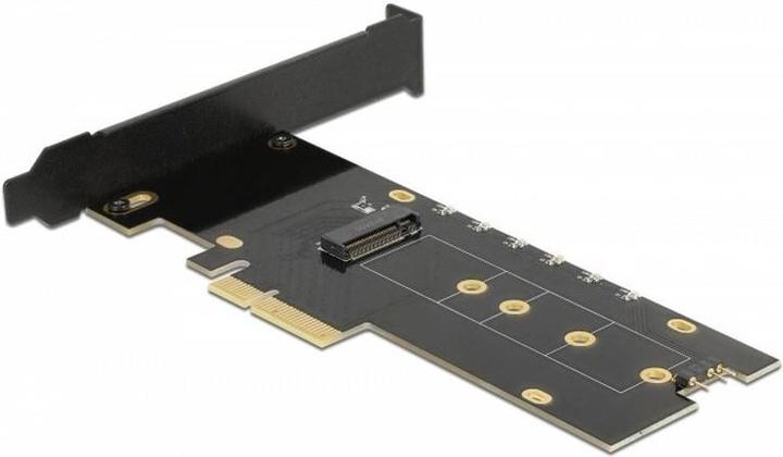 Productafbeelding Delock Host Bus Adapter PCIe x4 - M.2, NVMe, Key M, RGB LED