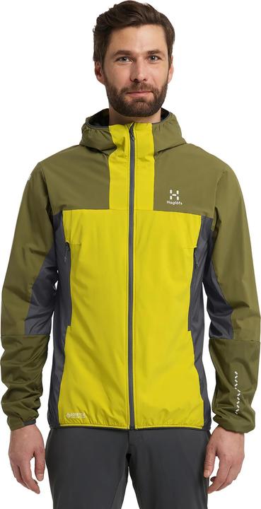 Immagine prodotto Haglöfs L.I.M Alpha Hood Uomo Aurora/verde oliva (XL)