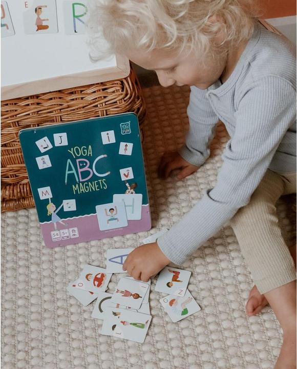 Image du produit Yogi Fun Aimants Yoga ABC (Anglais, Allemand, Français, Italien)