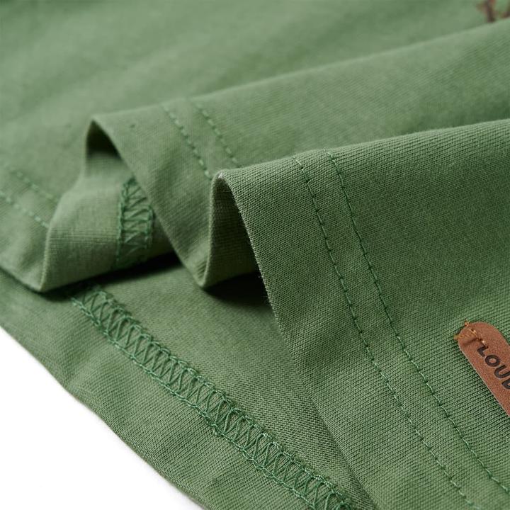 Immagine prodotto VidaXL Camicia da bambino a maniche lunghe Light khaki 128,Materiale: 100 (128)