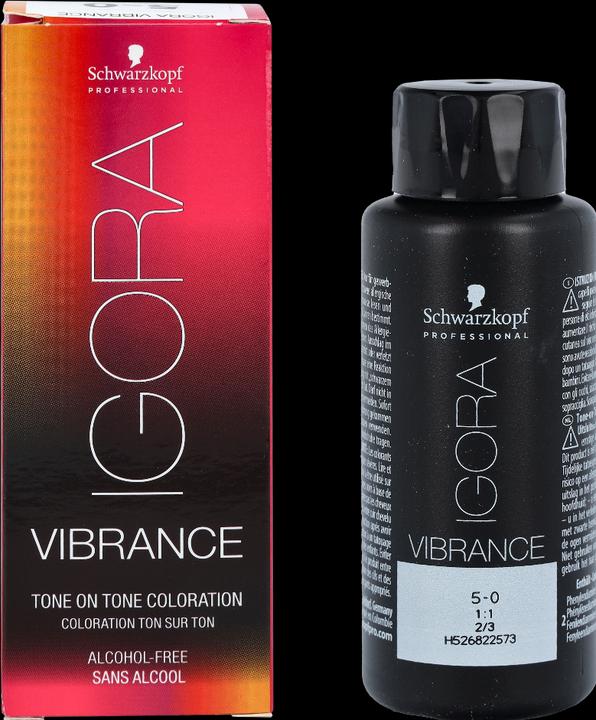 Image du produit Schwarzkopf Professional Teinture pour cheveux IGORA Vibrance NOUVEAU (5-0 brun clair)