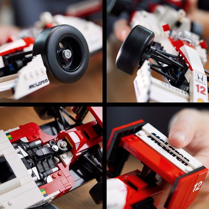 Immagine prodotto LEGO McLaren MP4/4 e Ayrton Senna (10330, LEGO Icons)