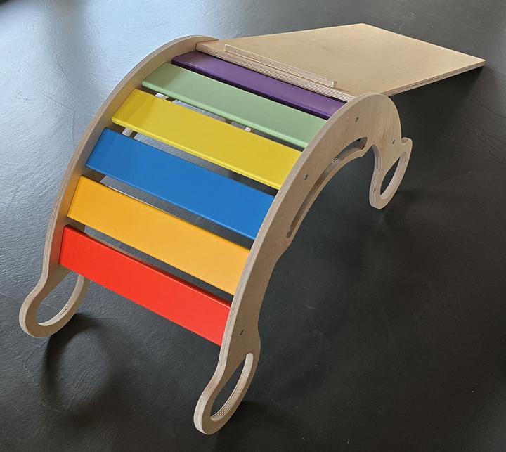 Produktbild Montessori Swing + Slide/Table / Schaukel + Rutsche/Brett - ® sport&gym
