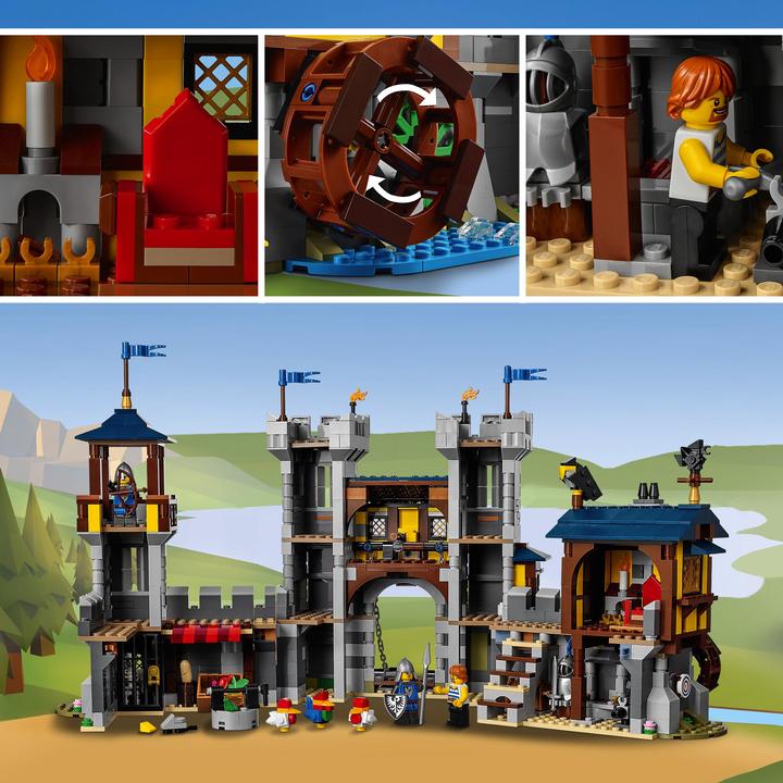 Immagine prodotto LEGO Castello medievale (31120, LEGO Creator 3-in-1, Set LEGO rari)