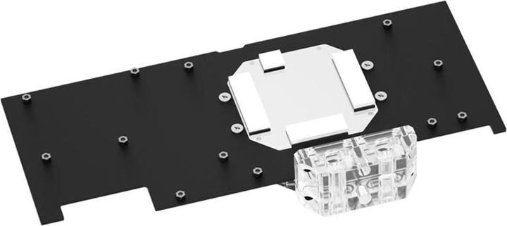 Actual product image Barrow Active backplate RTX 3080/90 Trio RGB - acrylic