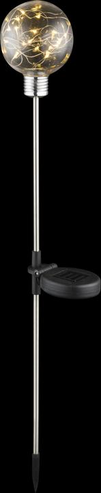 Image du produit Globo Lampe Solaire En Acier Inoxydable, 20xled (IP44)