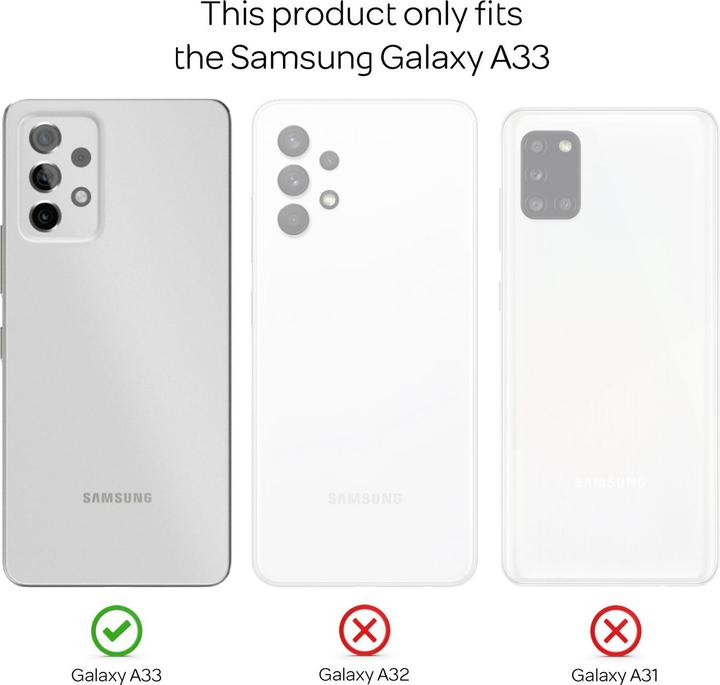 Actual product image Nalia Carbon look silicone shell (Samsung Galaxy A33)
