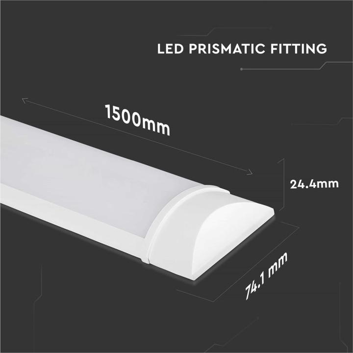 Immagine prodotto V-TAC VT8338 38 W LED griglia in plastica connettore 150 cm connettore rapido e cavo 155 lmW (5900 lm)