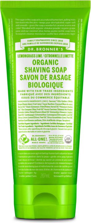 Image du produit Dr. Bronner's Shaving Soap (207 ml, Savon à raser)