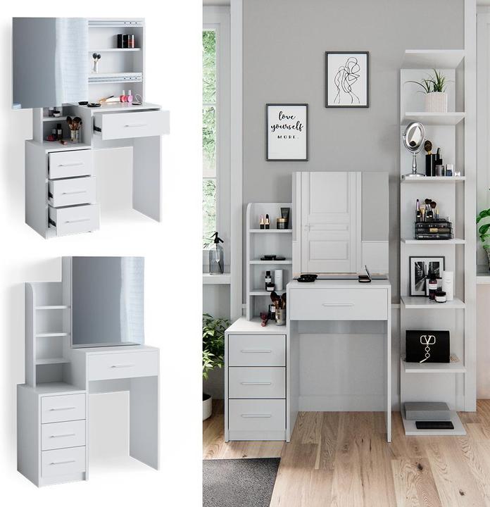 Actual product image Vicco Conrada with mirror (80 x 36 x 131.5 cm)