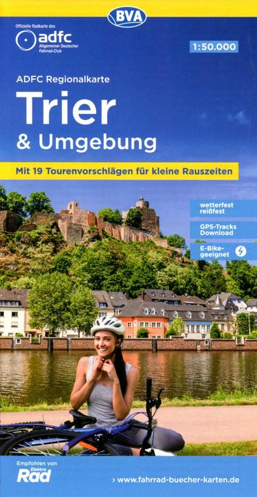 Produktbild ADFC-Regionalkarte Trier und Umgebung