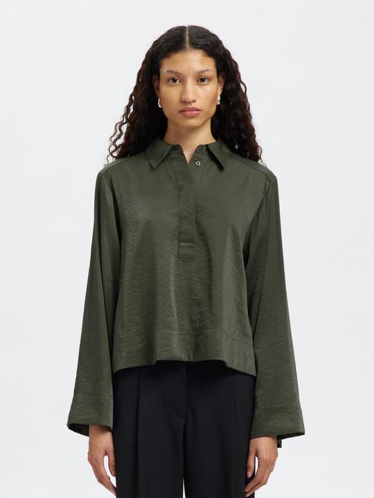 Immagine prodotto Selected Femme Viskosemix Crop-Bluse (34)