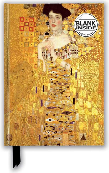 Produktbild Gustav Klimt: Adele Bloch Bauer I (Foiled Blank Journal) (Harter Einband)
