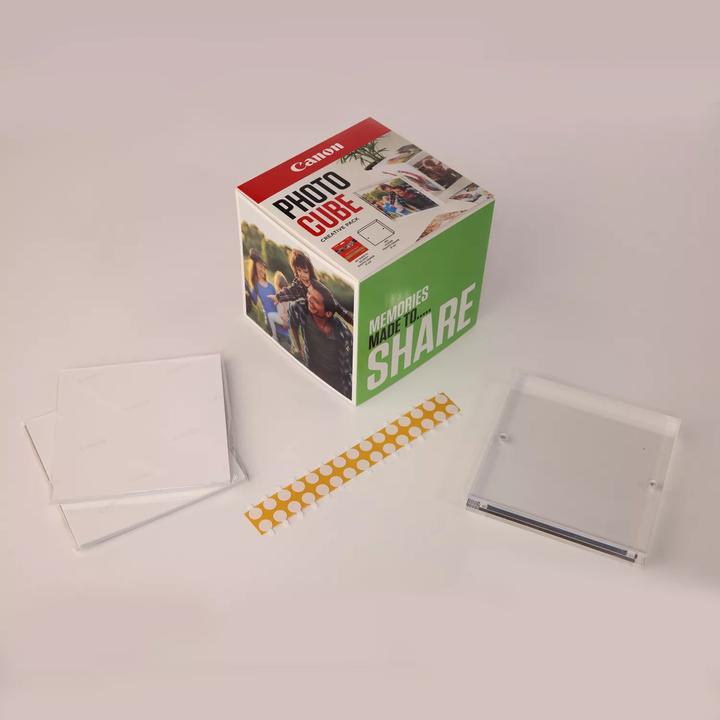 Actual product image Canon Photo Cube Creative Paper 5x5 green (13 x 13 cm, 40 x)