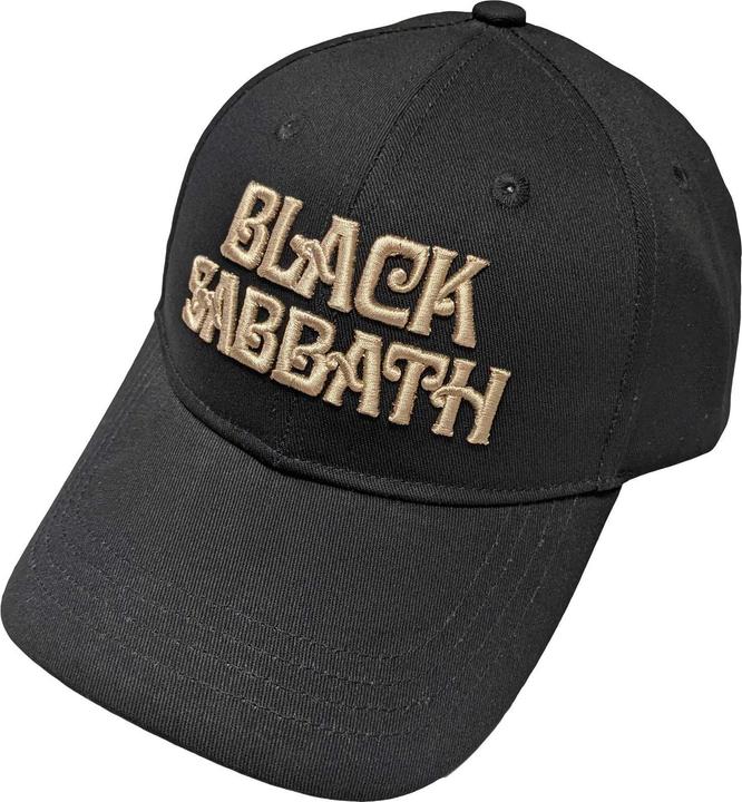 Produktbild Black Sabbath Logo Baseballmütze Erwachsene (One Size)