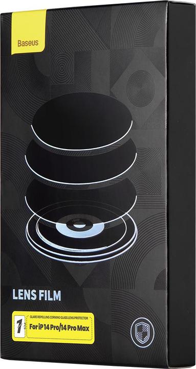 Immagine prodotto Baseus Protezione della lente antiriflesso Corning per iPhone 14 Pro/14 Pro Max (80 Pezzo/i, Apple iPhone 14 Pro, Apple iPhone 14 Pro Max)