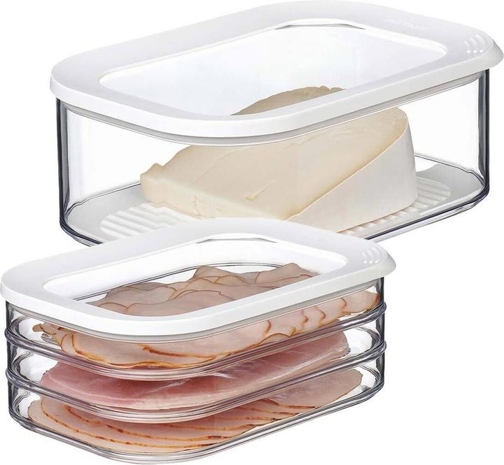 Mepal Frischhaltedosen Wurst & Käse Set Modula