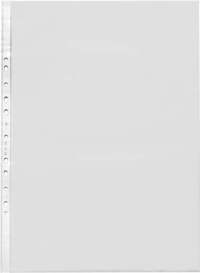 Produktbild Magni Veloflex 4333001 - Prospekthüllen DIN A3 hoch, Klarsichthüllen, Klarsichtfolien, PP-Folie, Eurolochu (A3, 10 x)