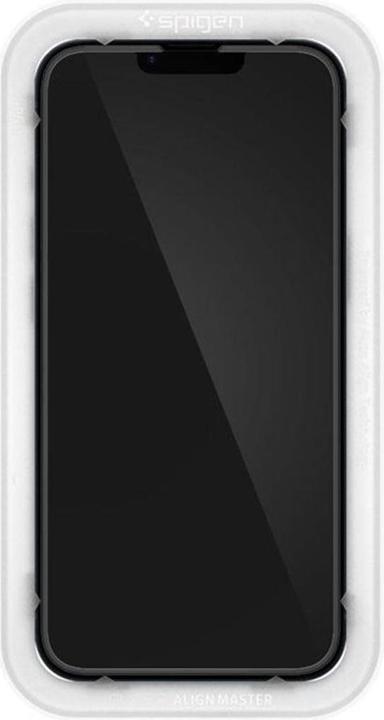 Actual product image Spigen Alm Glass (1 Piece, Apple iPhone 13, Apple iPhone 13 Pro)