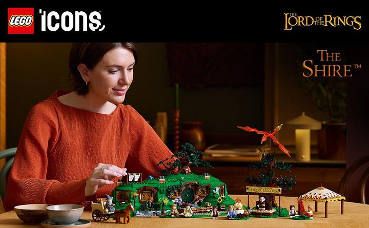 Produktbild LEGO Der Herr der Ringe: Das Auenland (10354, LEGO Icons, LEGO Seltene Sets)