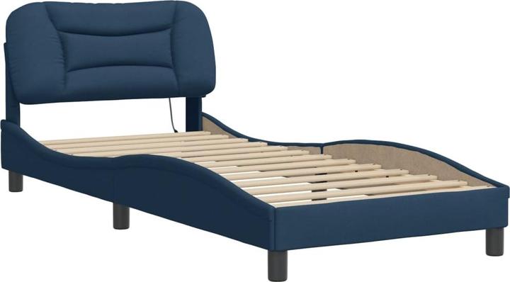 Actual product image VidaXL Bed frame with LED fabric (90 x 200 cm)