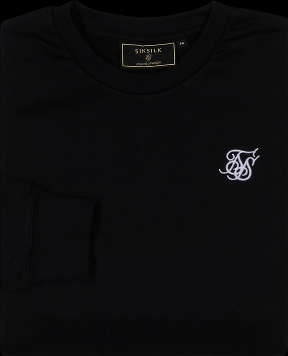 Immagine prodotto Siksilk Felpe Felpa nera Essential (XL)