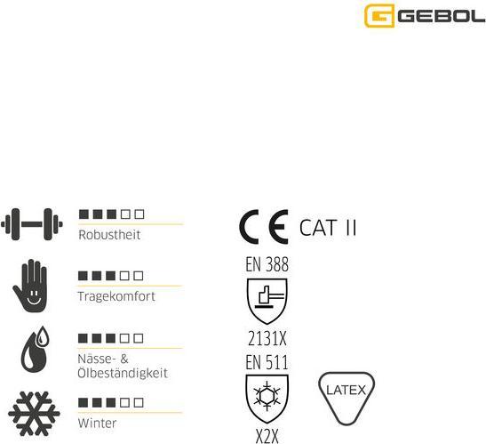 Actual product image Gebol Arbeitshandschuh Winter Grip (10)
