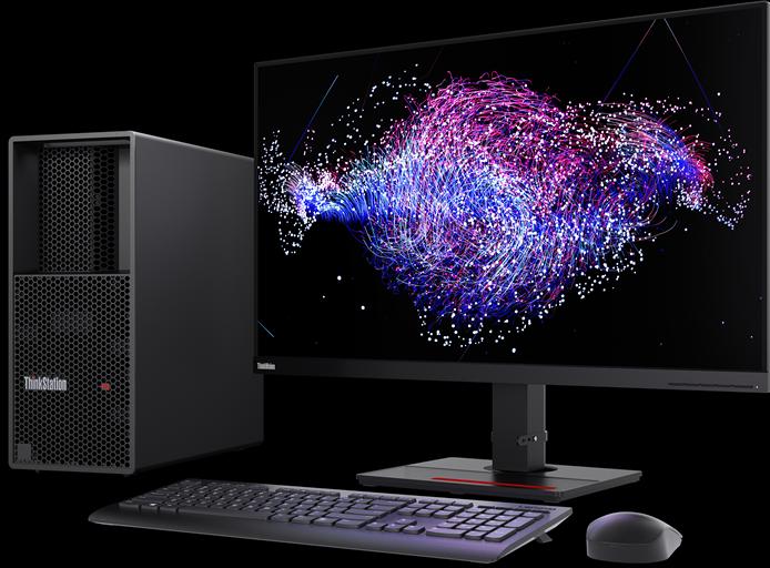 Actual product image Lenovo ThinkStation P3 Tower (Intel Core i7-14700K, 32 GB, 1000 GB, RTX A4000)