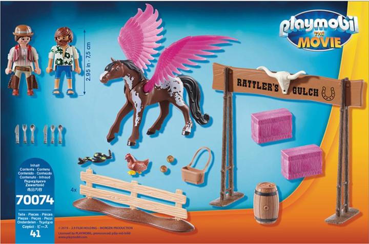 Produktbild Playmobil The Movie Marla, Del und Pferd mit Flügeln (70074, Playmobil The Movie)