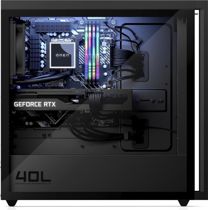 Actual product image HP Omen 40L GT21-0500nz RTX 3060 Ti (Intel Core i5-12400F, 16 GB, 1000 GB, GeForce RTX 3060 Ti)