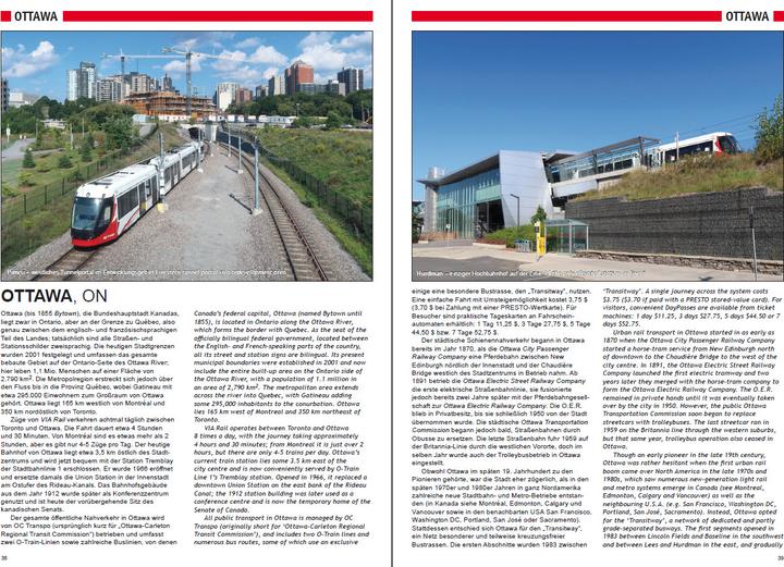 Produktbild Urban Rail in Canada (Deutsch, Robert Schwandl, 2024)