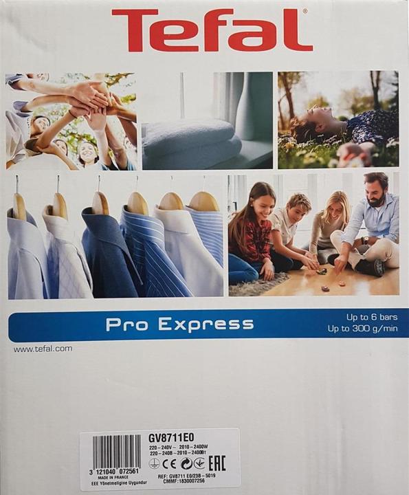 Produktbild Tefal GV8711 Pro Express (2400 W, 300 g/min)