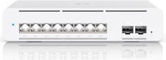 Immagine prodotto Ubiquiti Switch UniFi 8x10G RJ45/2xSFP+ Managed PoE++ 155W 1,3" Touchscreen (10 Porti)