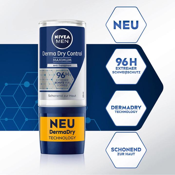 Immagine prodotto NIVEA DermaDry (Roll-on, 50 ml)