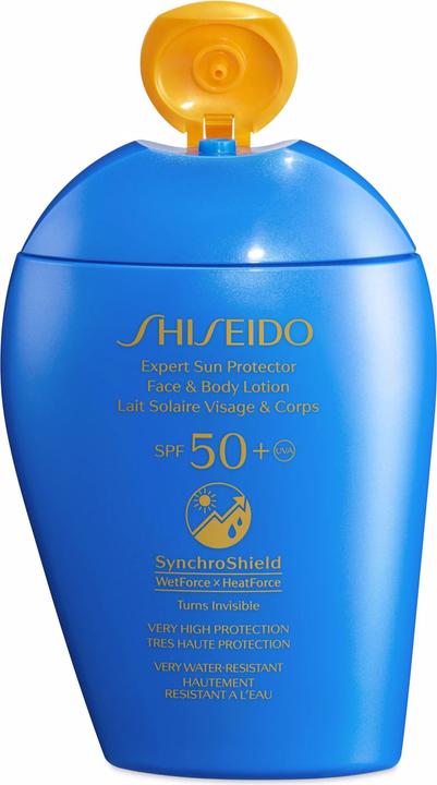 Actual product image Shiseido Expert Sun Protector Face and Body Lotion (Sun lotion, SPF 50, 150 ml, 204 g)