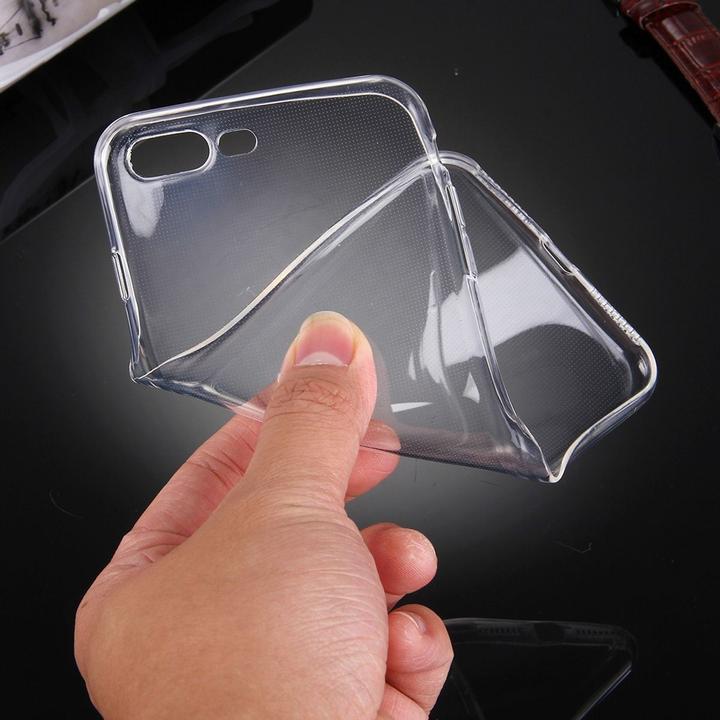 Actual product image König Design Mobile Case for Apple iPhone 7 Plus Ultra Thin Bumper Protective Case Transparent (Apple iPhone 7 Plus)