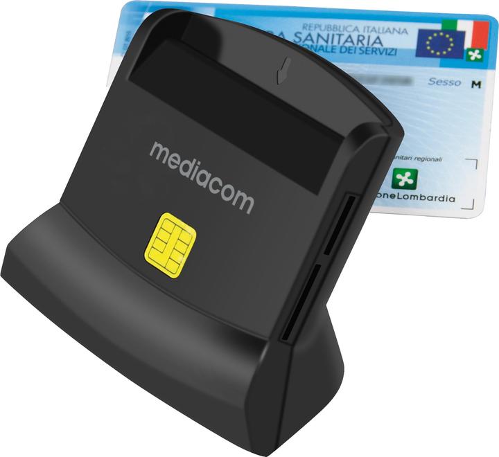 Immagine prodotto Mediacom MD-S401 lettore di card readers Interno USB 2.0 Nero (USB 2.0)
