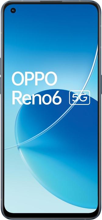 Actual product image OPPO Reno6 (128 GB, Stellar Black, 6.40", Dual SIM, 5G)