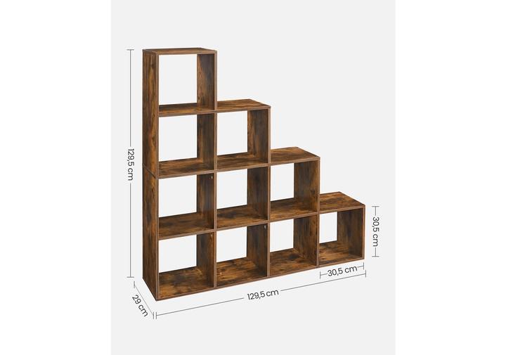 Actual product image Vasagle Stairway (129.5 x 29 x 129.5 cm)