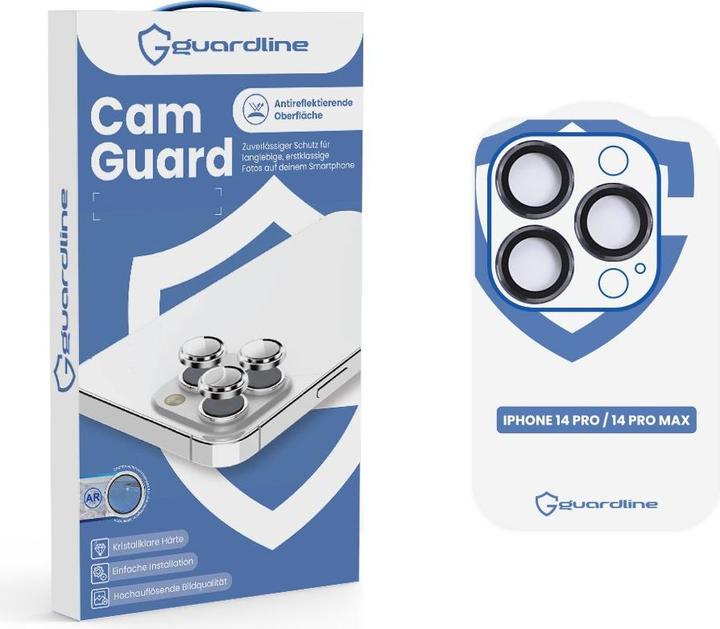 Produktbild Guardline CamGuard (1 Stück, Apple iPhone 14 Pro, Apple iPhone 14 Pro Max)